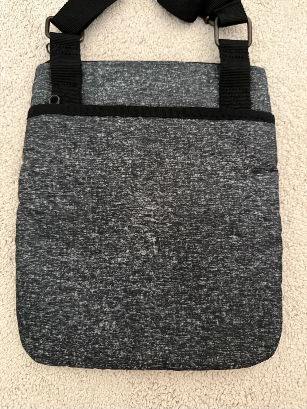 Eddie Bauer Slate Gray Crossbody Bag - Compact Everyday Shoulder Bag - NWOT